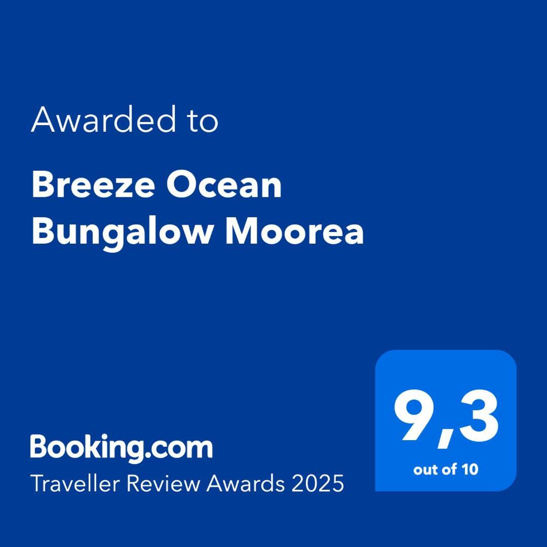 Breeze Ocean Bungalow موريا المظهر الخارجي الصورة